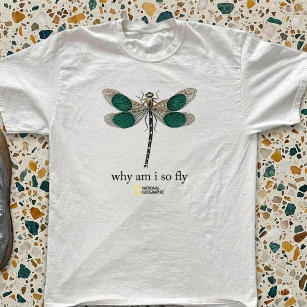 National Geographic Dragonfly Graphic Tee